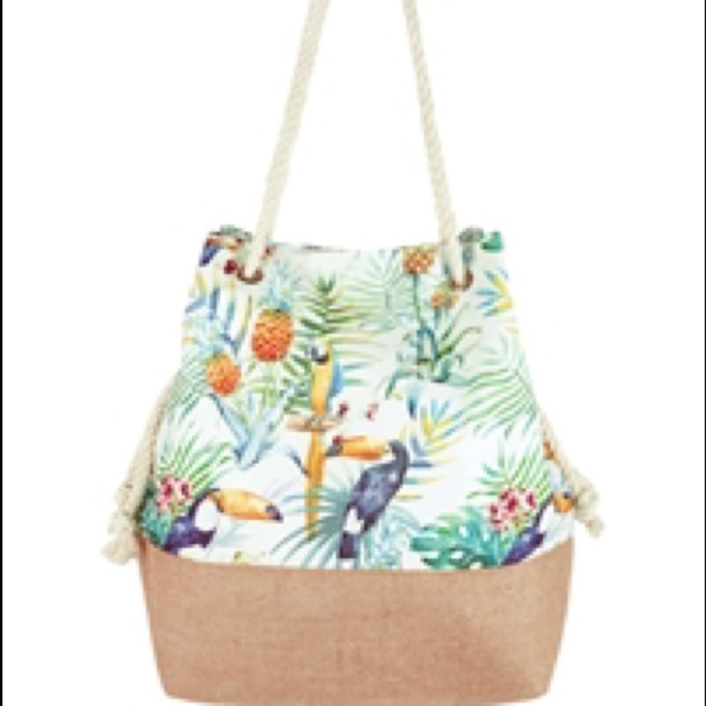 Tropical Pineapple Hibiscus Sandbag